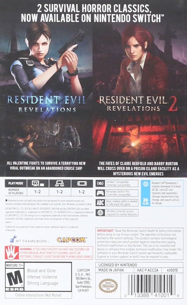 Amazon.co.jp: Resident Evil Revelations Collection (輸入版